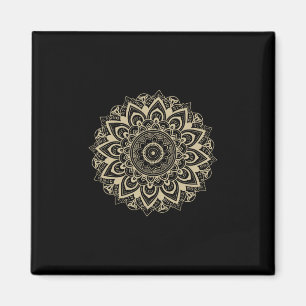 Subtiles Mandala 8647 Widerstehe Anti Trump Femini Magnet