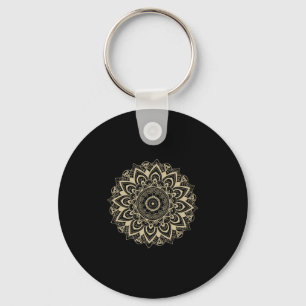 Subtiles Mandala 8647 Widerstehe Anti Trump Femini Schlüsselanhänger