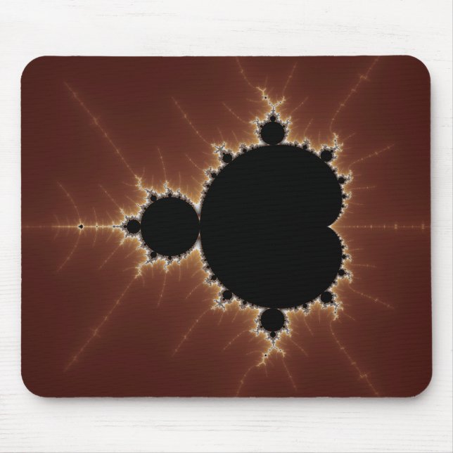 Subtiles Power-Fraktal Mousepad (Vorne)
