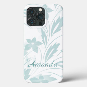 Subtle Floral in Blues Case-Mate iPhone Hülle