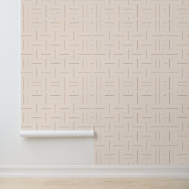 Subtle Geometric Pattern: Ein Minimalistisches Des Tapete