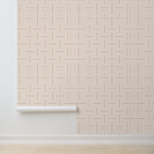Subtle Geometric Pattern: Ein Minimalistisches Des Tapete