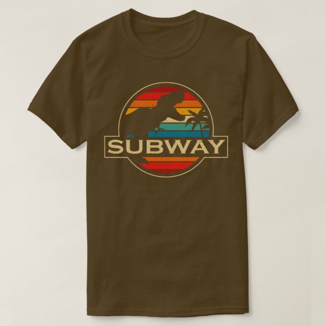 Subway Dinosaur T-Shirt (Design vorne)