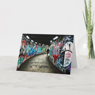 Subway Graffiti Art Karte