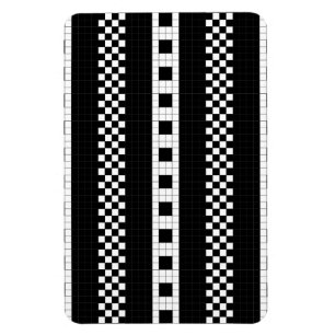 Subway Plaid Geometrics RL90 Magnet