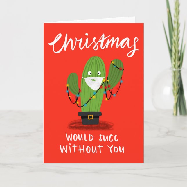 Succ Christmas Grußkarte Karte (Vorderseite)