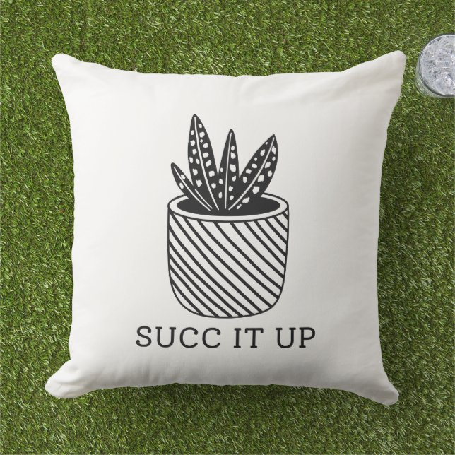 Succ it up kissen (Gras)