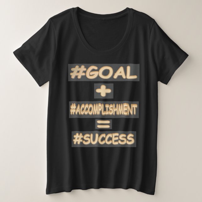 "SUCCESS EQUATION" Mignonne conception. Commandez  (Design devant)
