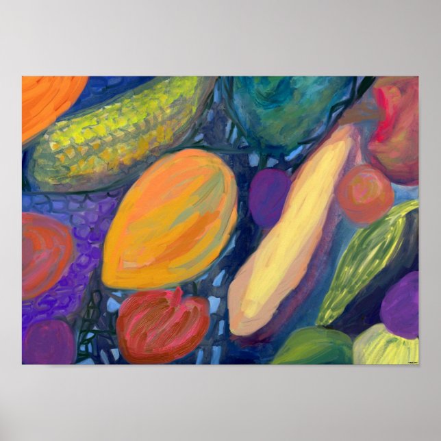 Succot Sameach Print Poster (Vorne)