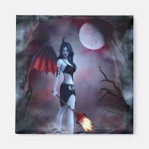 Succubus Fantasy Magnet