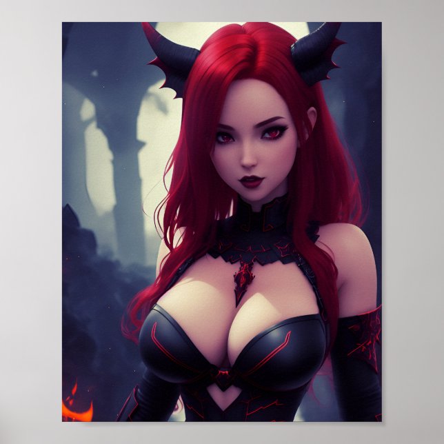 Succubus Siren Poster (Vorne)