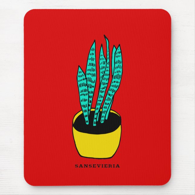Succulent 01 mousepad (Vorne)
