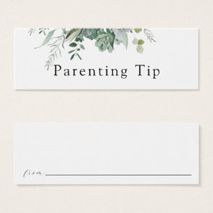 Succulent and Eukalyptus Greenery Parentingtipp
