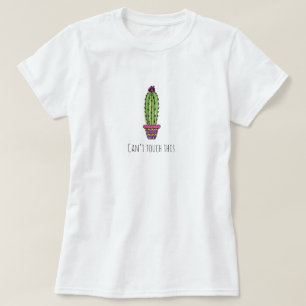 Succulent Cactus Amusant T-shirt de base pour femm