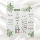 Succulent Greenery Bridesmaid Details Weinbox<br><div class="desc">Diese Sukkulent Greenery Bridesmaid Details Weingeschenkbox ist perfekt,  um Ihre Hochzeitsfeier mit allen Details des großen Tages zu schenken. Das Design ist perfekt für einen Tag mit einem üppig-grünen Thema.</div>