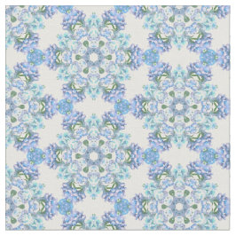 Succulent Snowflakes Stoff