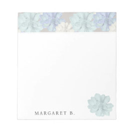 Succulents Art Pattern Custom Notizblock