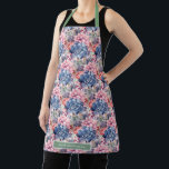 Succulents Cactus Cacti Gardening Apron Schürze<br><div class="desc">Add a pop of color and your custom name to your gardening with this cactus and succulent floral gardening apron! Featuring vibrant cactus and succulent patterns blended with cheerful florals, this apron is perfect for plant lovers who want style and practicality in one. Crafted from durable, high-quality fabric, it protects...</div>