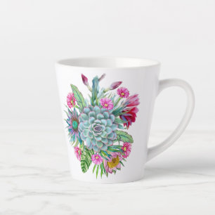 Succulents Echeveria Cactus Blume Milchtasse