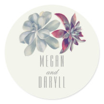 Succulents floral Bouquet Wedding