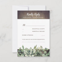 Succulents Greenery Rustic Country Wedding UAWG