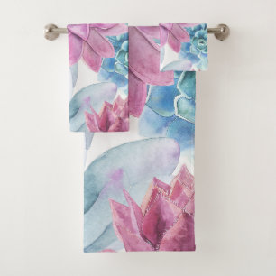 Succulents Moderne Chic Fiesta Jardin Floral Blanc