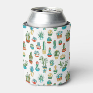 Succulents-Muster Dosenkühler