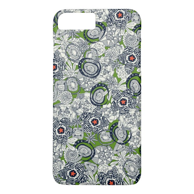 Succules grüner Orangenstern Case-Mate iPhone Hülle (Rückseite)
