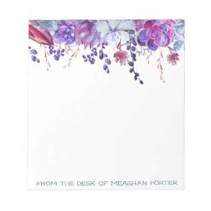 Succules Personalisiert Notepad - Aus dem Schreibt Notizblock