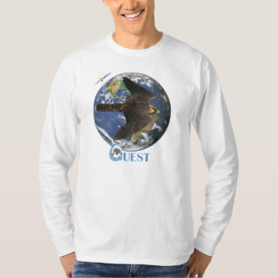 Suche-Ausflug-grundlegendes langes Hülsen-T-Shirt T-Shirt