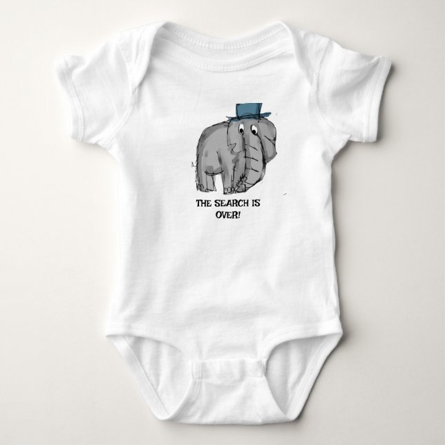 Suche beendet baby strampler (Vorderseite)