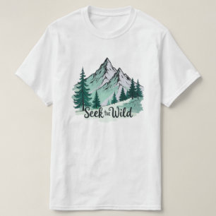 Suche das Wilde" Vintage T-Shirt