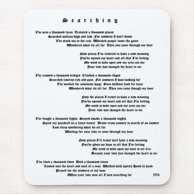 Suche Mousepad (Vorne)