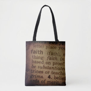 Suche nach Bedeutung - Glaube Tasche
