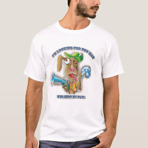 Suche nach dem Mann, der mein Pad T-Shirt schießt