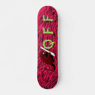 Suche nach Feuer-alte Schulbiber Skateboard