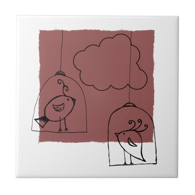 Suche nach Freiheit Fliese (Vorderseite)