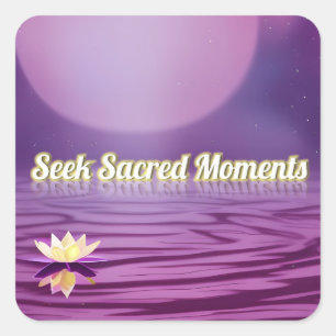 Suche nach Sacred Moments Quadratischer Aufkleber