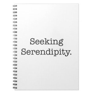 Suche nach Serendipity Notizblock