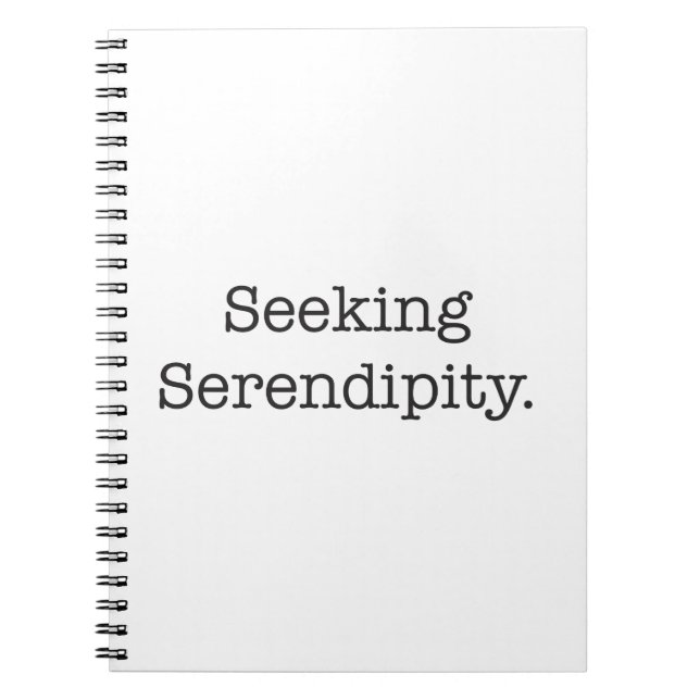 Suche nach Serendipity Notizblock (Vorderseite)