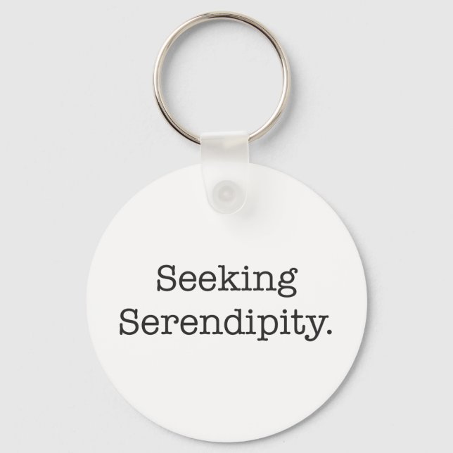 Suche nach Serendipity Schlüsselanhänger (Vorderseite)