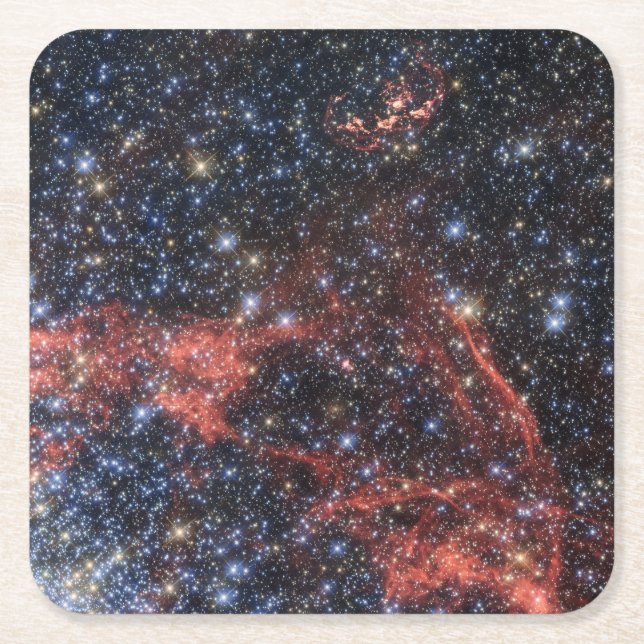 Suche nach Stellar Survivor der Supernova-Explosio Rechteckiger Pappuntersetzer (Vorderseite)
