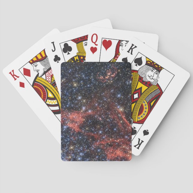 Suche nach Stellar Survivor der Supernova-Explosio Spielkarten (Rückseite)