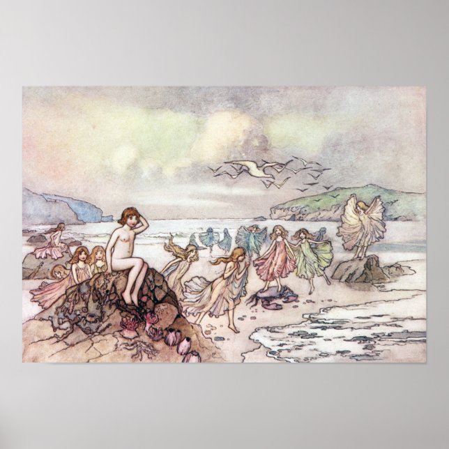 Suche nach Water Babys von Warwick Goble Poster (Vorne)