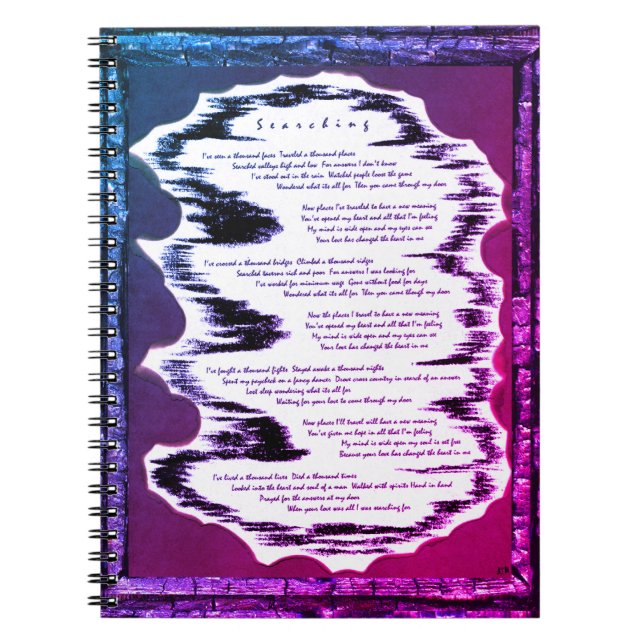 Suche Notizblock (Vorderseite)