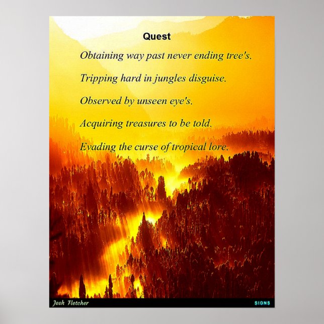 Suche Poster (Vorne)