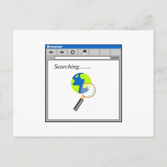 Suche Postkarte (Vorderseite)