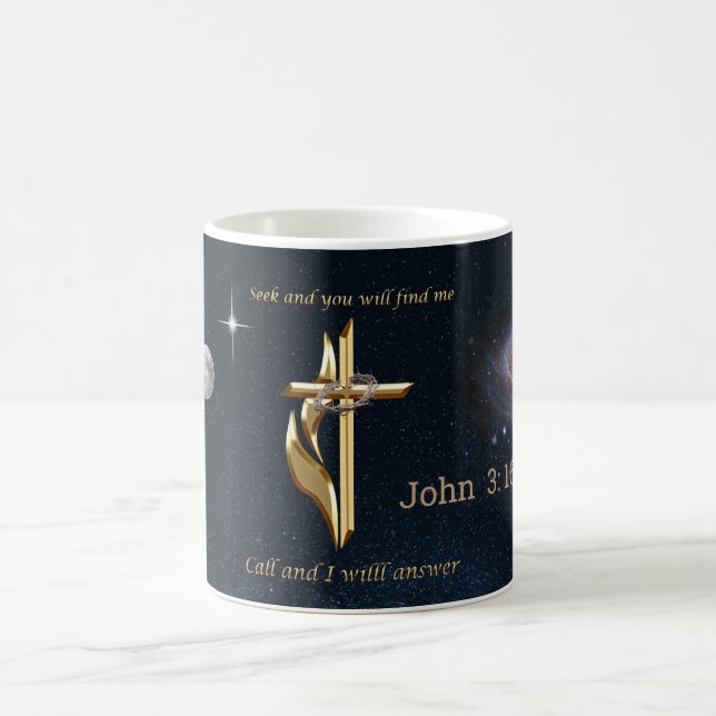 Suche und du wirst mich finden kaffeetasse (Mittel)