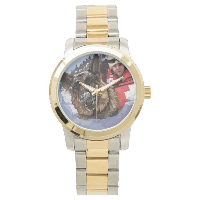 Suche und Rettung Armbanduhr (Vorderseite)