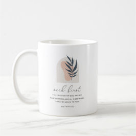 Suche zuerst Matthäus 6:33 Kaffeetasse